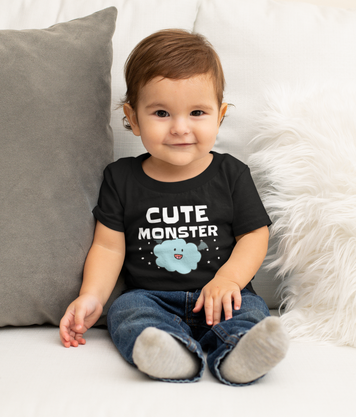 Cute Monster T-Shirt for Boys