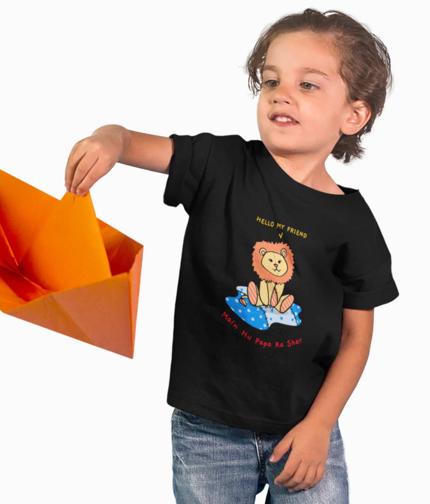 Papa Ka Sher T-Shirt for Boys