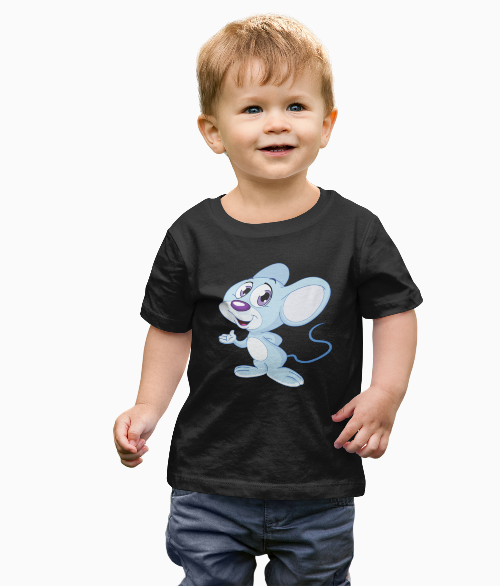 Kidiwoo Kids Boys T-Shirt – Cute Cartoon Mouse Print