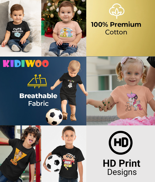 I Love Mom Dad Printed T-shirt For Boys