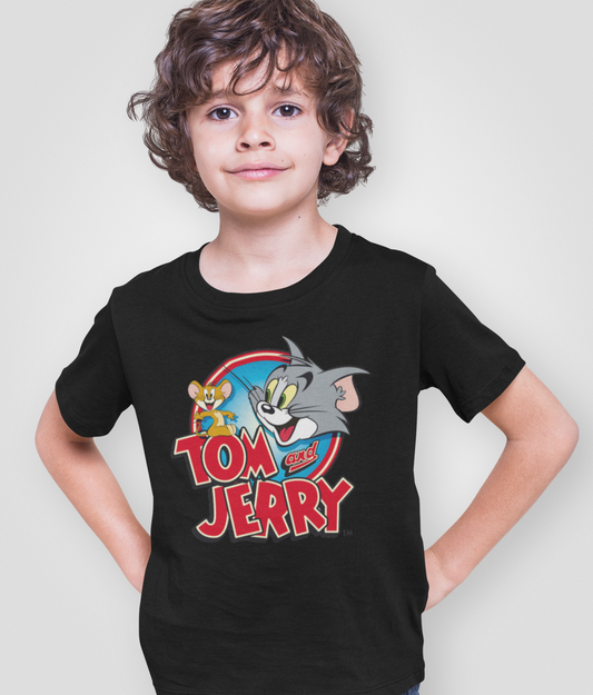 Tom & Jerry Cartoon T-Shirt for Kids