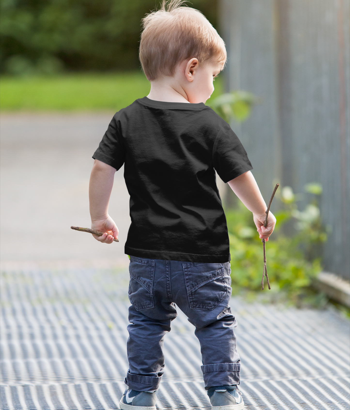 I Love Mom Dad Printed T-shirt For Boys